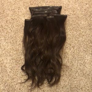 Foxy Locks 18” Coco human hair extensions